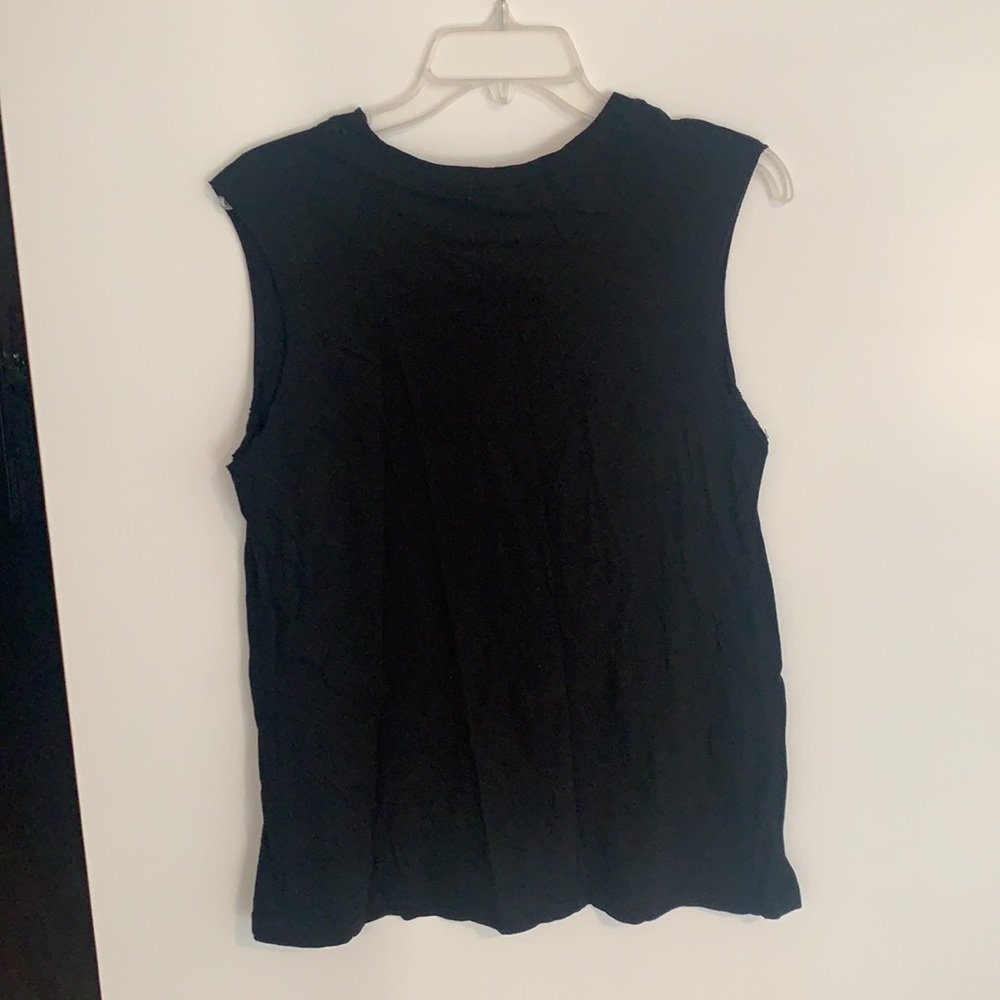Truly Madly Deeply Black Skeleton Muscle Tee - Picture 5 of 6